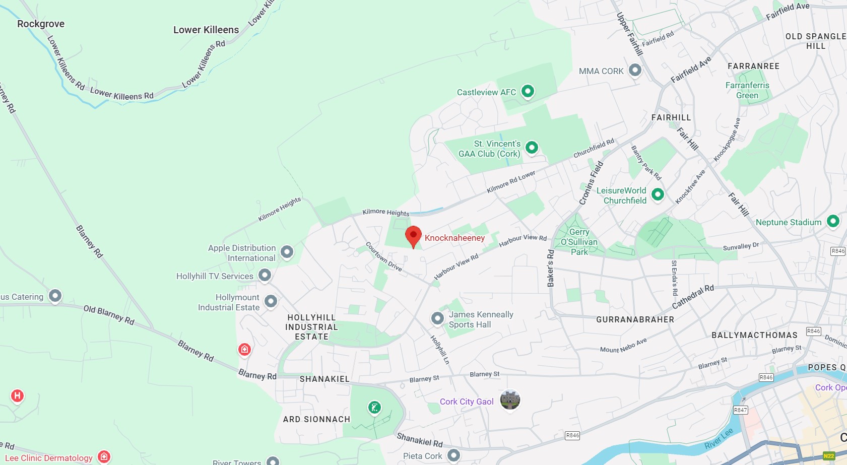Knocknaheeney Service Area