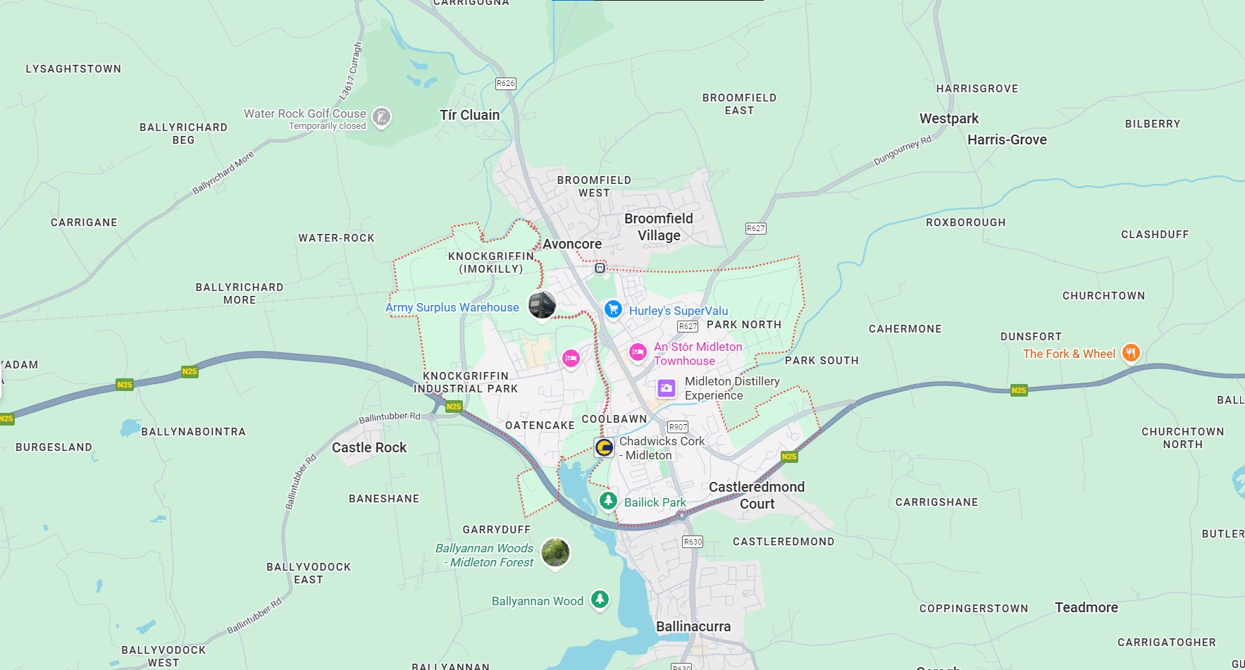 Midleton Service Area