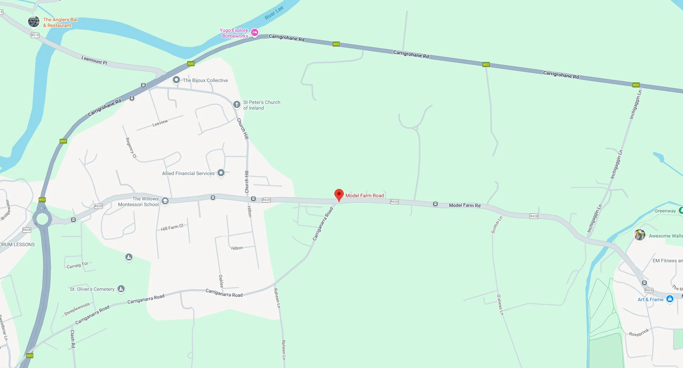 Model Farm Road Service Area